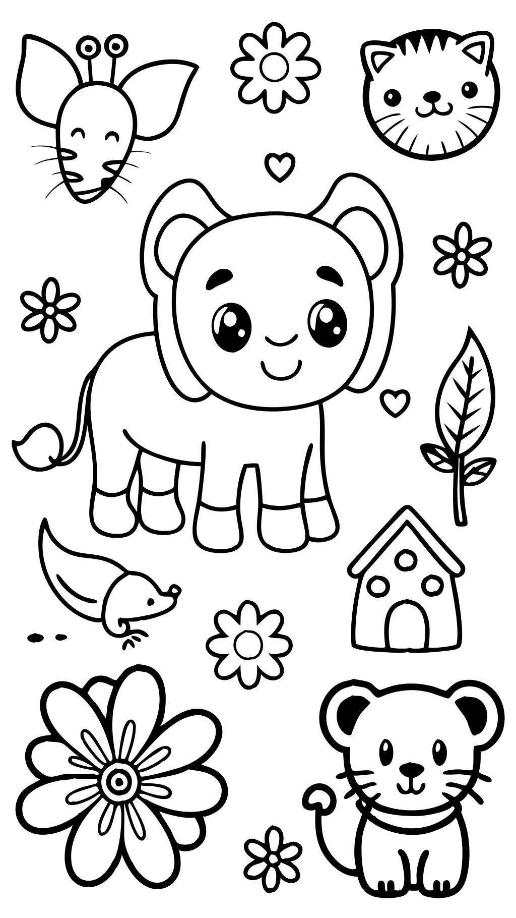 prek coloring pages